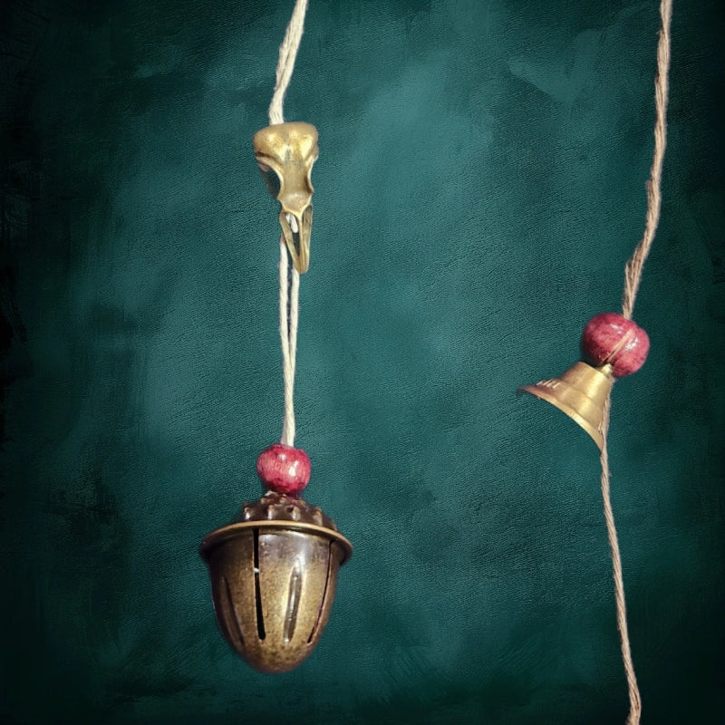 Deer Antler Witch Bells