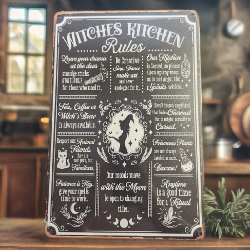 Witchy Tin Signs