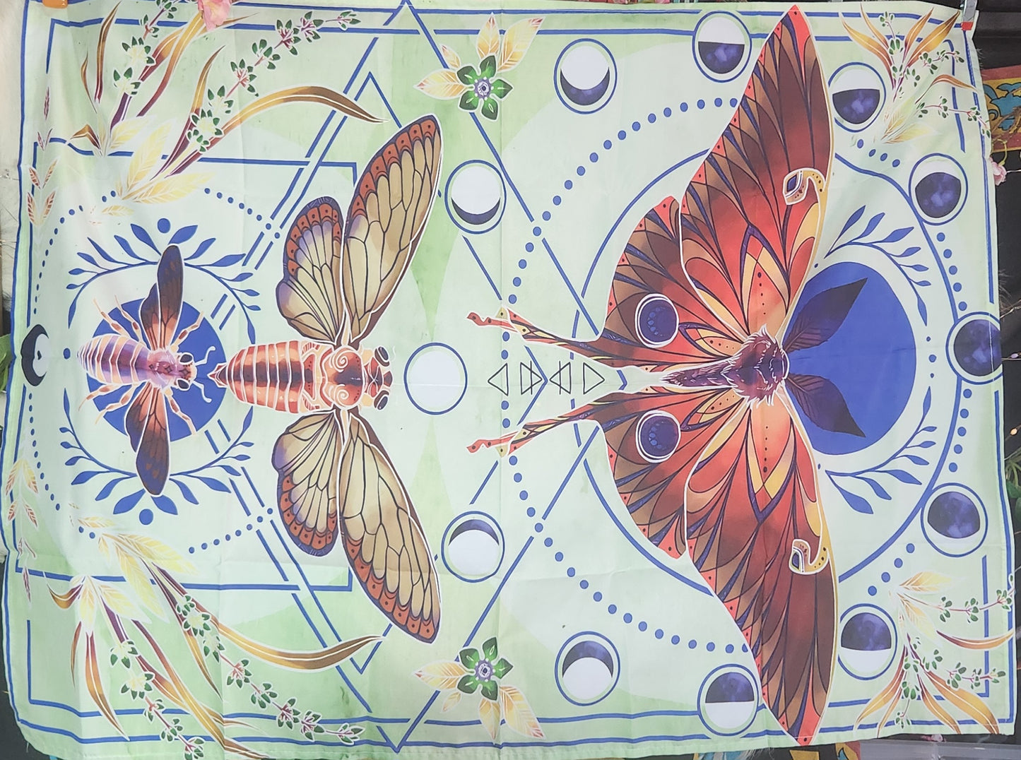 Luna Moth Altar Cloth