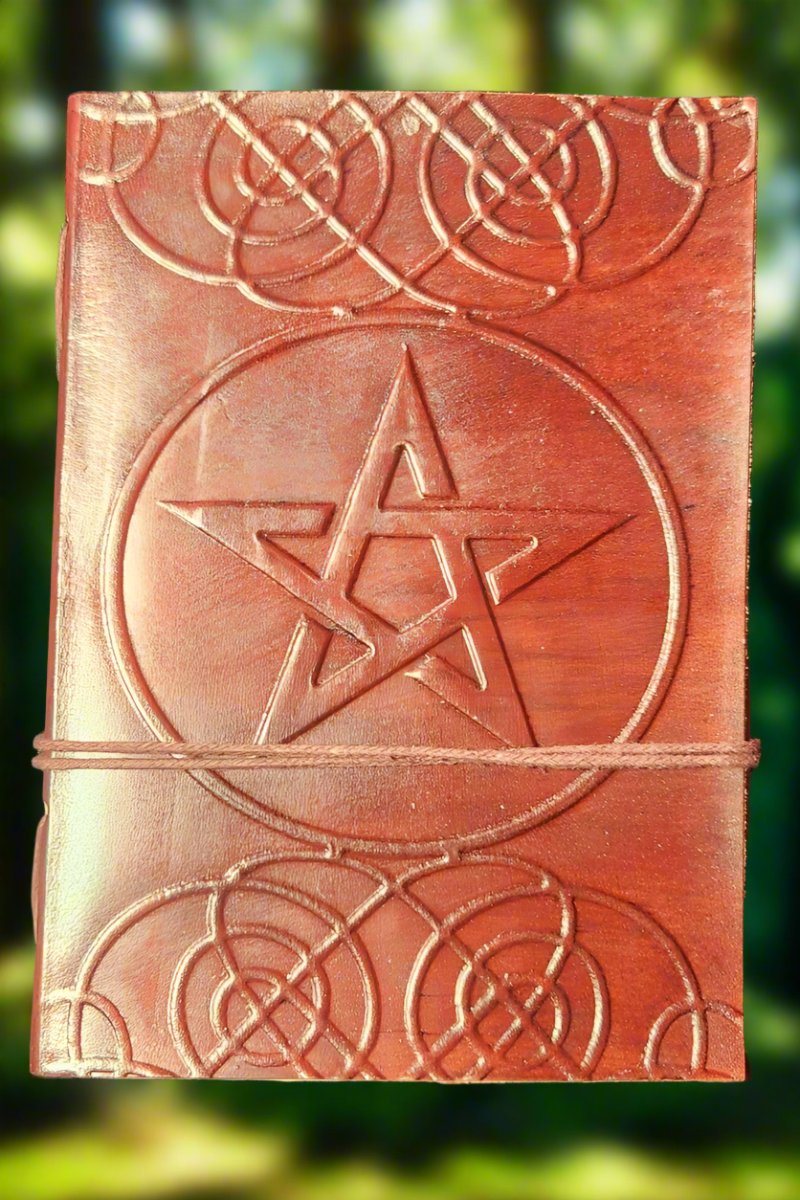 Leather BoS Pentacle front view 2