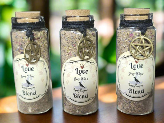 3 bottle of Love Blend loose incense 