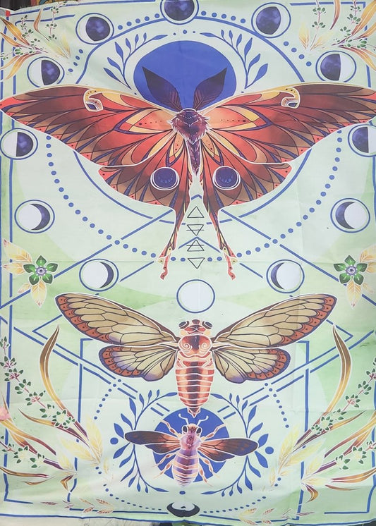 Luna Moth Altar Cloth