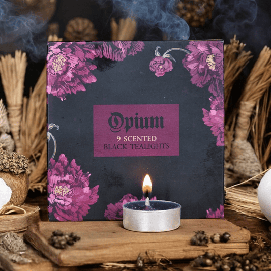 Opium Scented Black Tealights