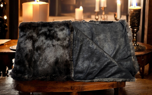 Fenrir's Comfort - luxurious rabbit pelt blanket