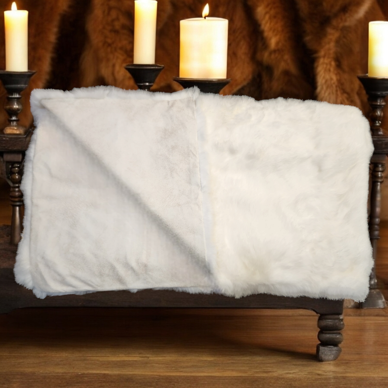 Fenrir's Comfort - Rabbit Pelt Blanket