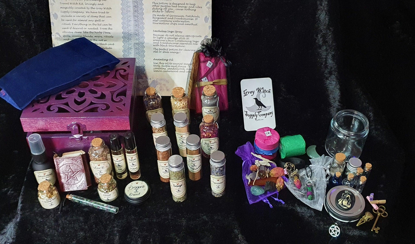 Travel Witch Kit - large - Gray Witch Supply Company