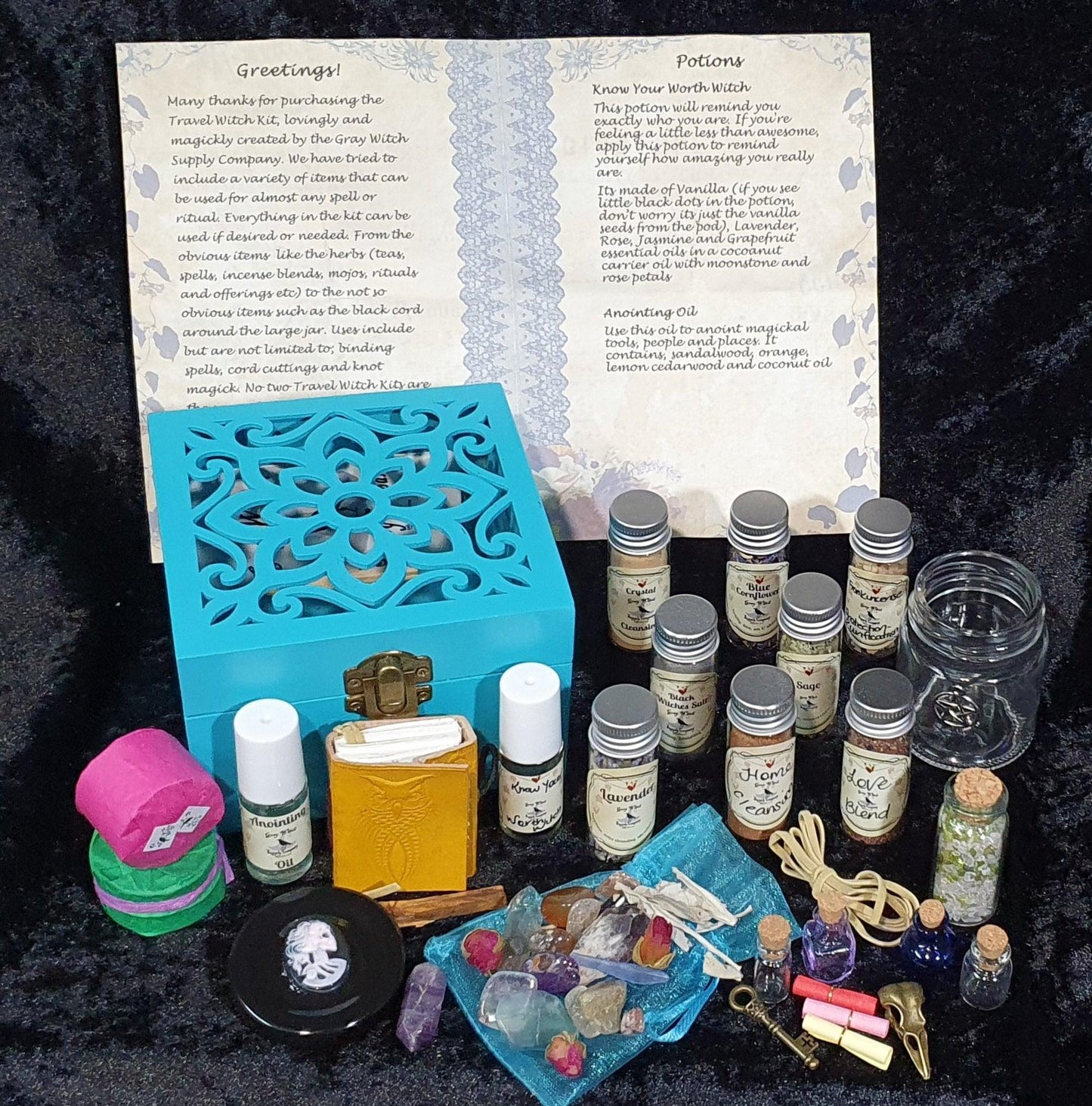 Travel Witch Kit - Medium - Gray Witch Supply Company